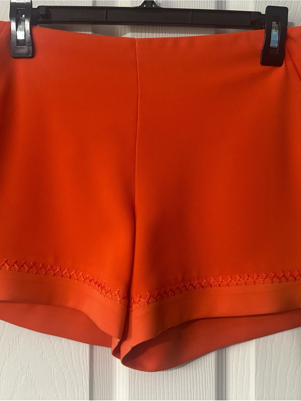 Trina Turk Women's Orange High-Rise Shorts
